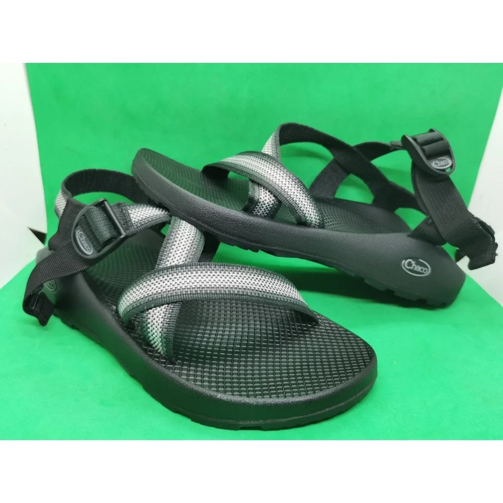 Chaco Z/1 Classic Split Gray Comfortable Sandal Men's US Size 10 Great